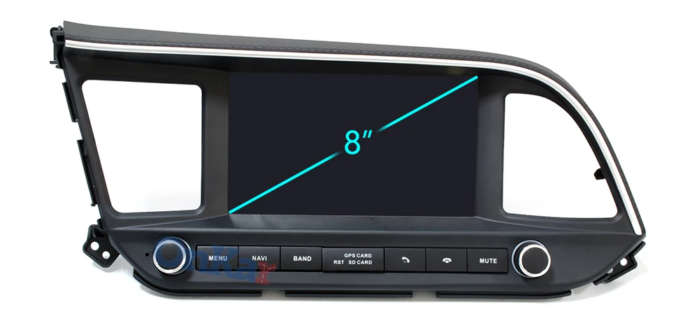 OnKar " Android 9,0 Авторадио gps блок для hyundai Elantra поддерживает CarPlay Bluetooth рулевое колесо управления Plug& Play