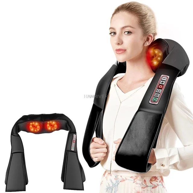 3D Kneading Shiatsu Cervical Back Shiatsu Neck And Shoulder Shawl Electric  Roller Heat Device Manual China Home Car Shoulder Massage Machine T191116  From Linjun09, $28.45