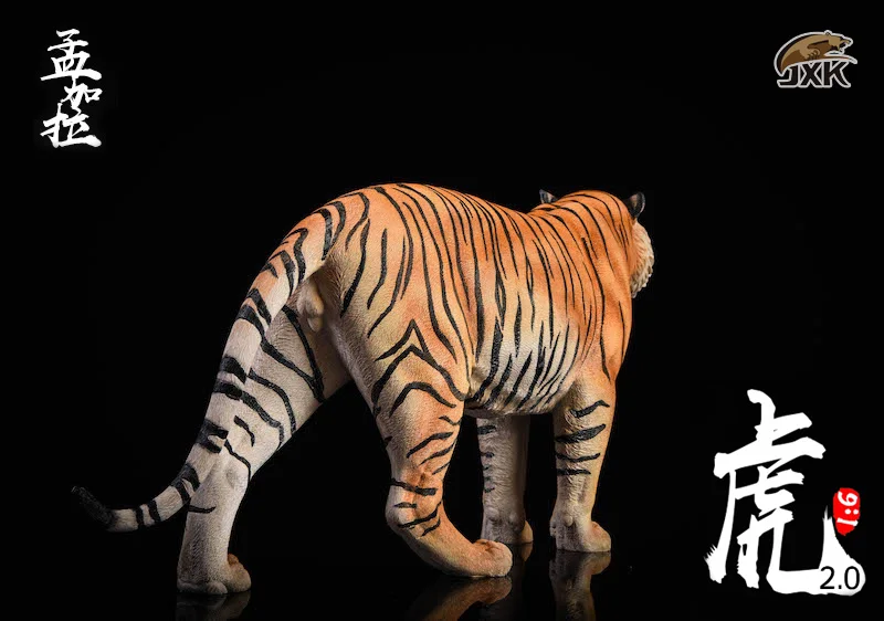 In Stcok JXK020 41 см 1/6 фигурка сцена аксессуары Panthera Tigris Бенгальский Тигр ревущая статуя животного модель для 12 ''фигурка