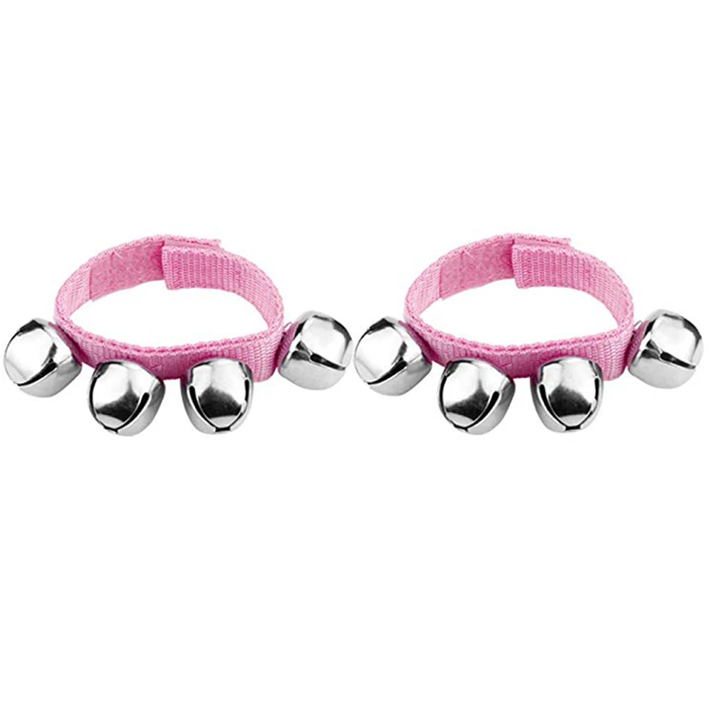 2 шт стикер нейлоновый школьный ремень Забавный колокольчик на запястье унисекс инструменты хрустящий детский музыкальный ритм игрушки регулируемые развивающие