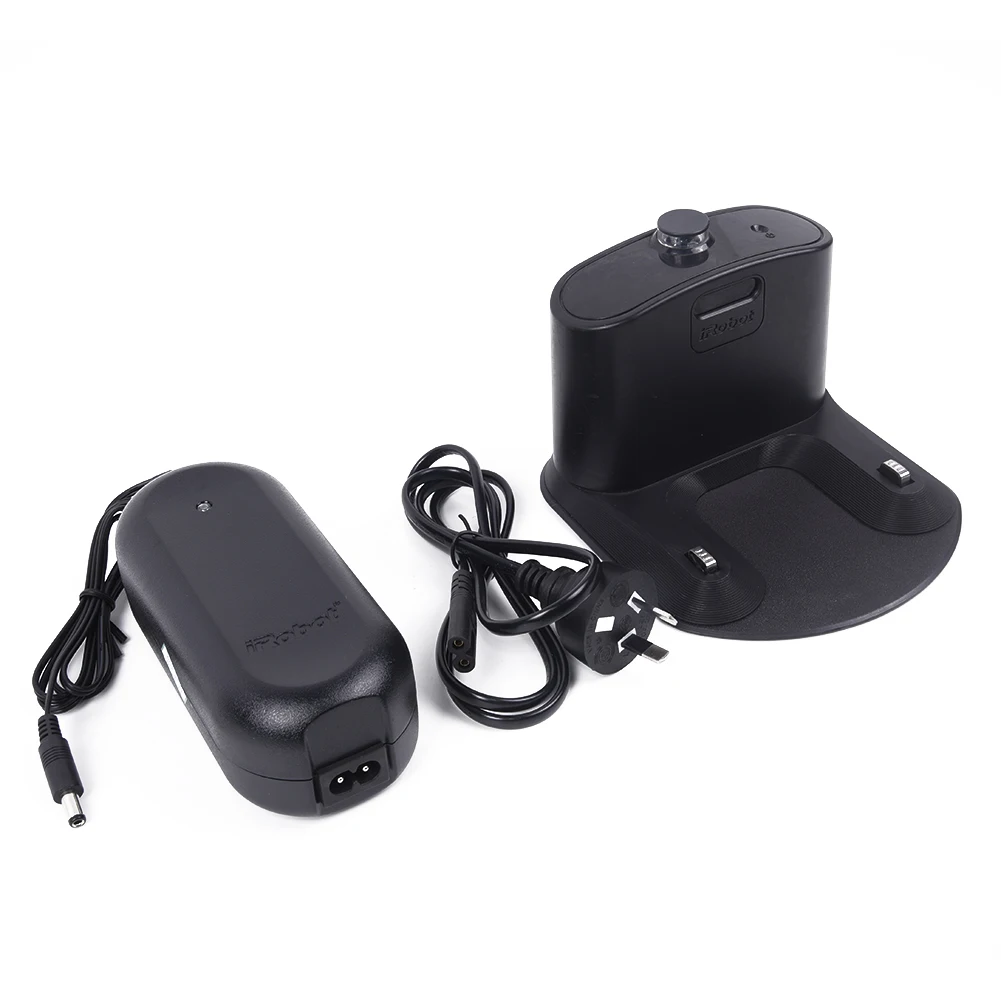 1* зарядное устройство+ 1* Зарядное устройство для IRobot Roomba 500 600 700 800 900 серии аксессуар
