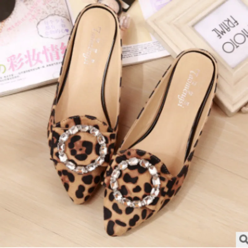 Ladies Flower Rhinestones Slippers/Flip Flops Pink White Summer Beach Shoes Outdoor Flats Slides Soft Bottom Plus Size 41-35 37 |