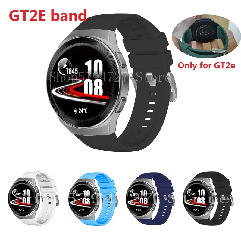 Cinturino Da Polso In Silicone Gt Per Huawei Gt2 E Gt2E 46 Cinturini Smart Watch Per Huawei Gt 2E Gt 2 42Mm 46Mm Correa