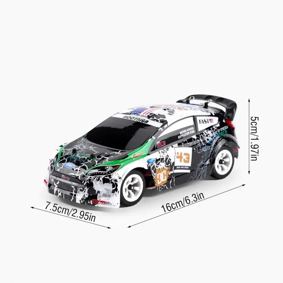 Wltoys K989 2,4G 1/28 матовый Радиоуправляемый ралли автомобиль RTR с передатчиком 100-240 В р/у автомобиль для дрифта сплав 4WD пульт дистанционного управления автомобиль игрушки
