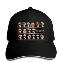 Костей преступностью ТВ серии# B01 мужские черные Бейсбол Кепка с прямым козырьком остроконечные