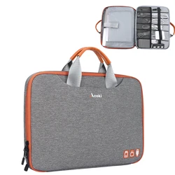 13.3 inch Laptop bag with Electronic Accessories Storage Bag Large Capacity for Notebook,Tablet,Hard Drives,SD Cards,Chargers