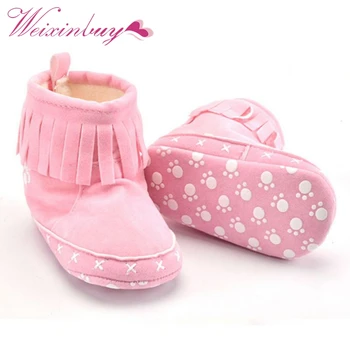 

Winter Toddler Snow Boots Cute Infant Shoes Baby Boy Girls Shoes Crib Shoes For Baby