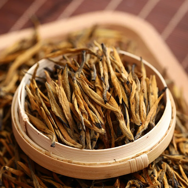

5A 2019 Chinese Yunnan Dian Hong tea The Premium DianHong tea Beauty Slimming Diuretic Down Three Green Food dian hong Black tea
