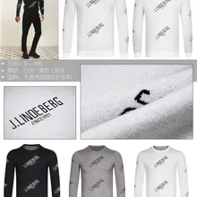 A мужской JL гольф свитер яркий цвет зимний гольф свитер дышащая одежда для гольфа