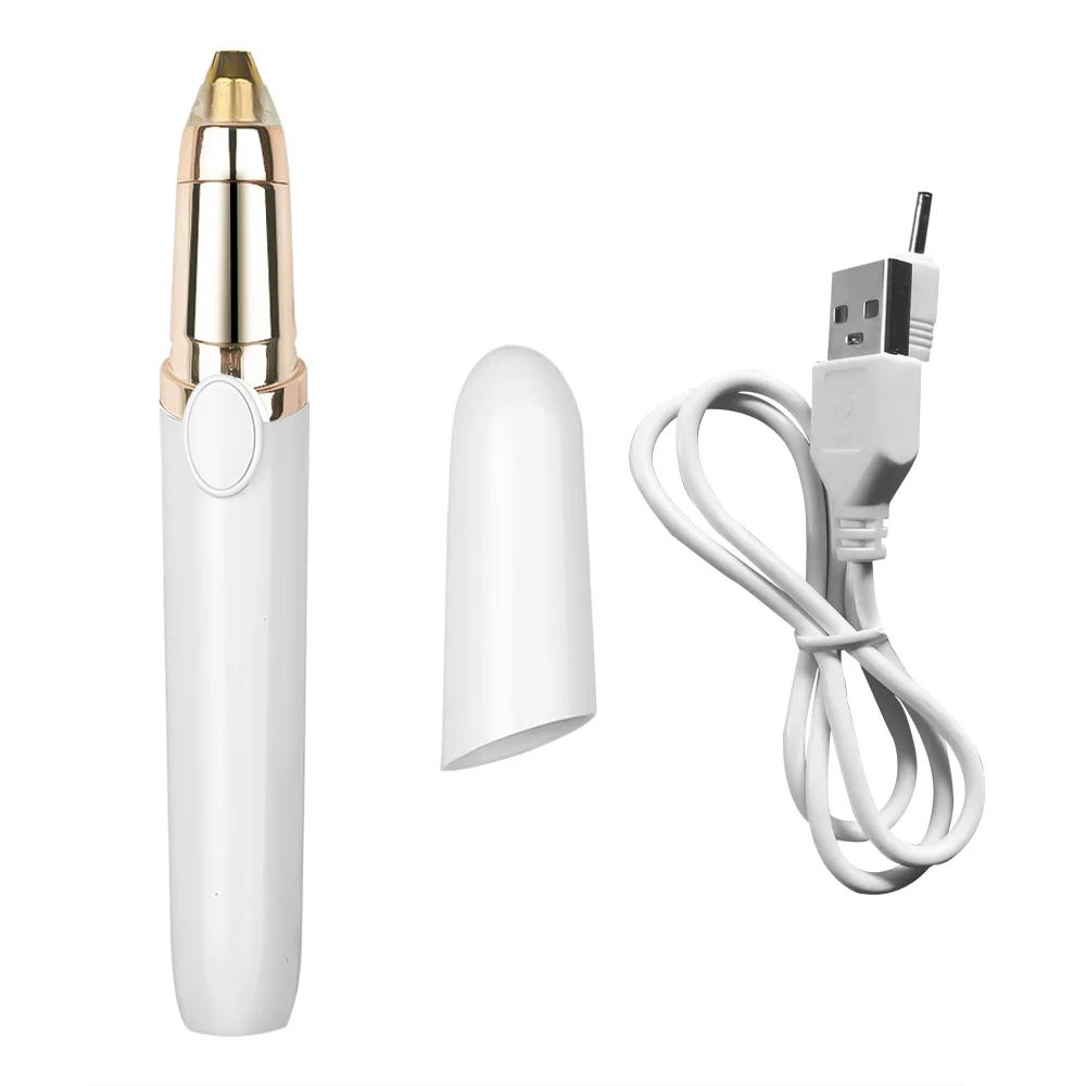Professional Electric Eyebrow Trimmer Women Makeup Painless Lipstick Epilator Mini Shaver Razor Portable Facial Hair Remover eyebrow trimmer set eyebrow razor set eyebrow trimmer blade eyebrow razor hair remover eyebrow trimmer electric epilator face shaver facial hair remover hair shaver