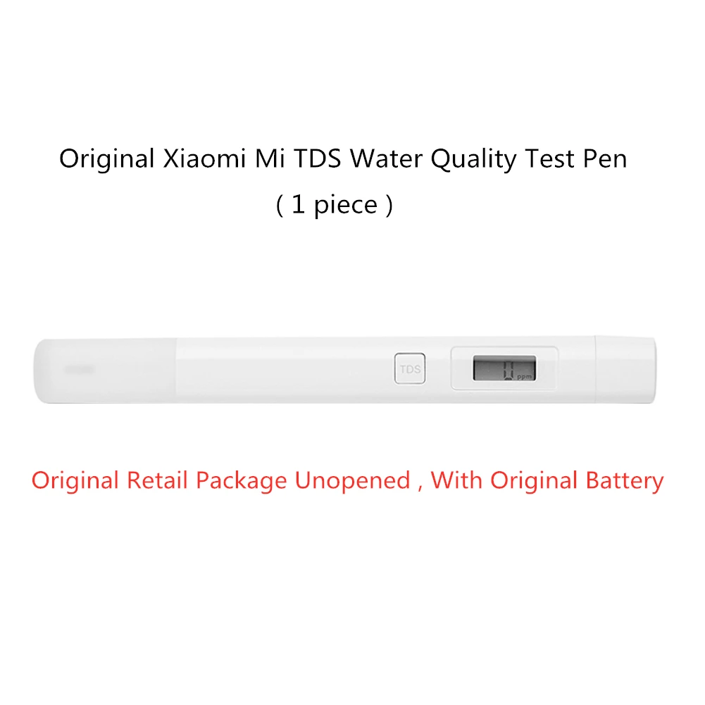 Xiaomi MiJia Mi TDS метр тестер портативный детектор чистоты воды тест качества EC TDS-3 тестер - Цвет: Xiaomi TDS Pen