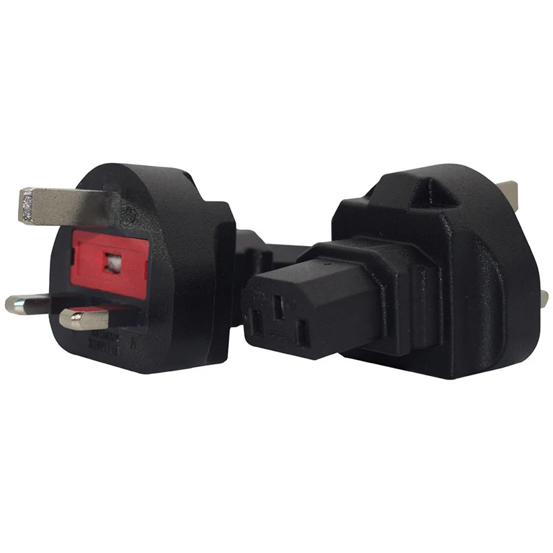 Plug Adapter AC Adapter Power Plug Connector 1pcs IEC320 C13 C5 C7 to AU UK EU US Convert Connector European Australia America 5-15R to C14 C5 C7 C13 Adapter Socket Plug