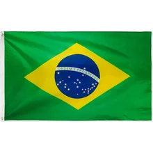3x5 ft brasil br brasil bandeira nacional