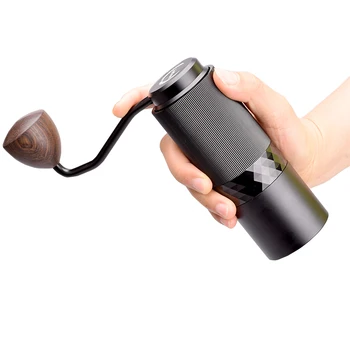 

JAFFEE 50mm coffee grinder Aluminum Manual portable Coffee grinder Stainless steel Burr grinder Conical Coffe bean miller
