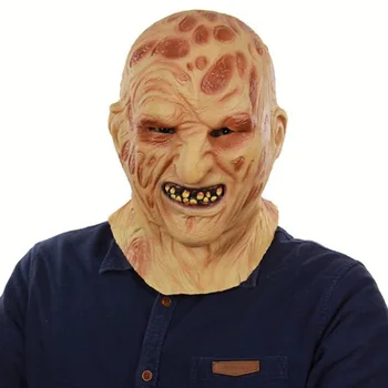 

Cosplay Freddy Krueger Mask Halloween Mask Party Mask Adult Scary Horror Costume Fancy Dress Scary Mask Halloween Christmas