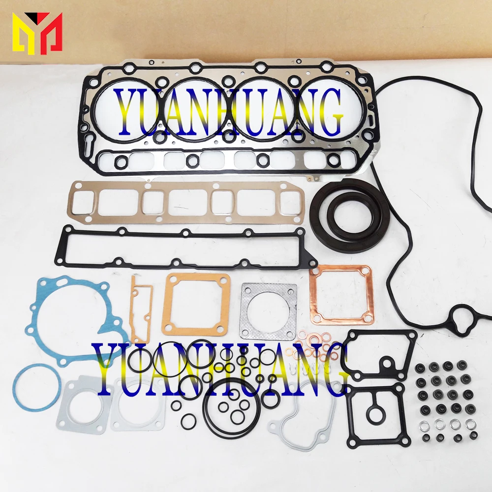 4TNV106 полный комплект прокладок двигателя для экскаватора Yanmar трактора дизельной