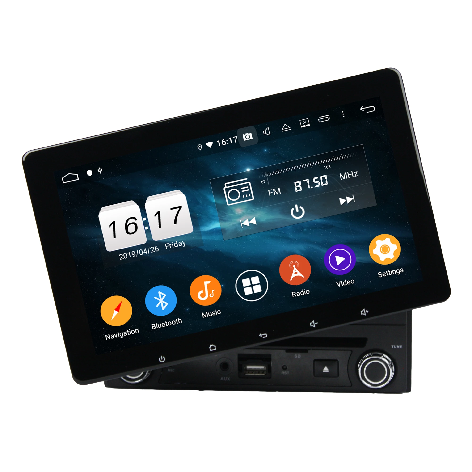 

8" Android 10.0 PX6 Car Multimedia Player 6 Core For Universal Car Radio Audio 4+64G Stereo DVD Adjustable IPS 4G LTE DSP