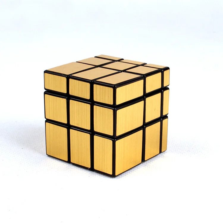3x3x3 Волшебные зеркальные кубики с глянцевым покрытием Головоломка Куб Профессиональная скорость магический куб Neo Cubo Magico Развивающие игрушки для детей jm22