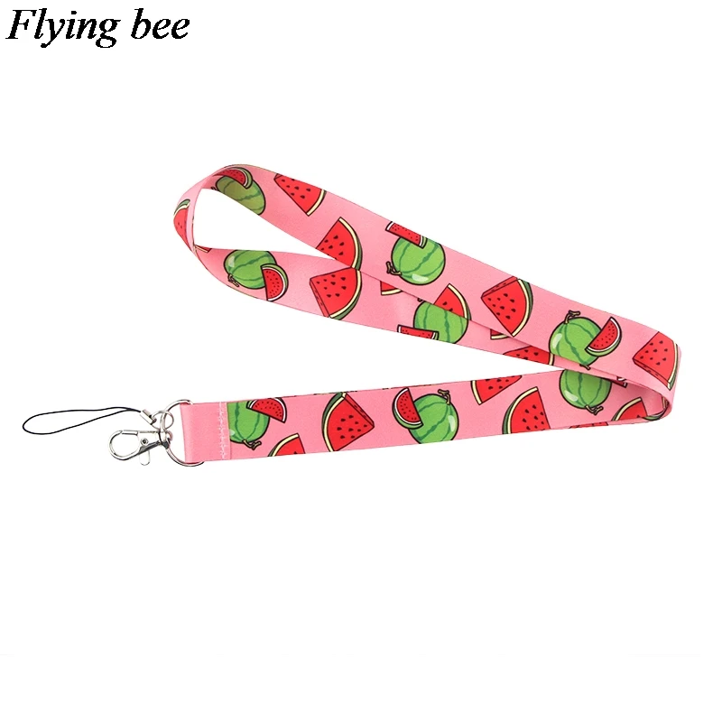 Flyingbee креативный брелок арбуз мультяшный ремешок для телефона женские модные