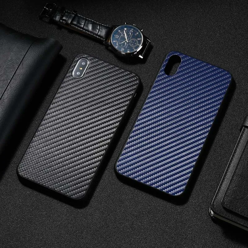 For Apple iphone 11 Pro Max Case Soft carbon fiber Slim Skin protective Back Cover for XS XR 6 6S 7 8 Plus shell |