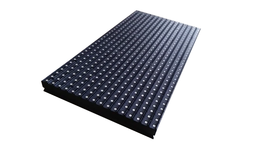 Полноцветный уличный светодиодный модуль SMD3535 P10 320 мм * 160 32*16 пикселей IP65 1/4 экран