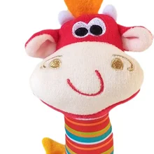 Кровать подвесные игрушки с малышом плюшевая игрушка для новорожденных мультяшное животное кулон кровать набор Детская Мягкая маленькая игрушка с погремушкой