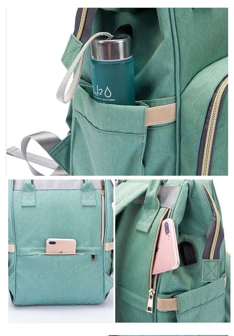 QkoallBag для детских бутылочек, сумка для подгузников, мультяшная Детская сумка для коляски, рюкзак для подгузников, сумка для мам, термо-рюкзак, 1 шт