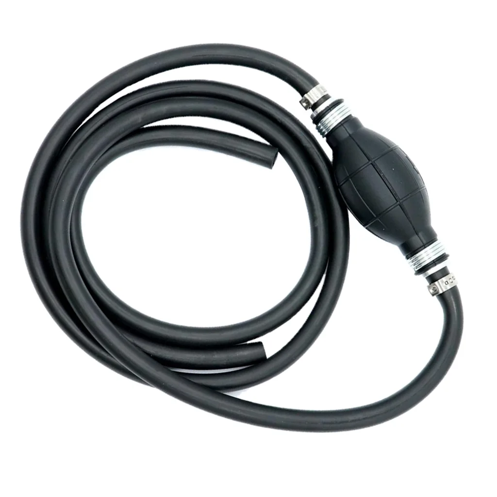 Auto Replacement Rubber Hand Diesel Primer Pump w/ Pipe Hose Manual Fuel Delivery AP3736