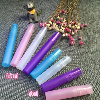 

5pcs 5ml/10ml Portable Empty Plastic Pump Spray Perfume Pen Bottles Refillable Atomizer Travel Vials Mist Sprayer Containers New