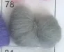 21mic австралийская мериносовая шерсть толстая пряжа для Arm вязаные одеяла, 66s супер тонкая Мериносовая Шерсть Толстые пряжи 1 кг мяч - Цвет: Светло-серый