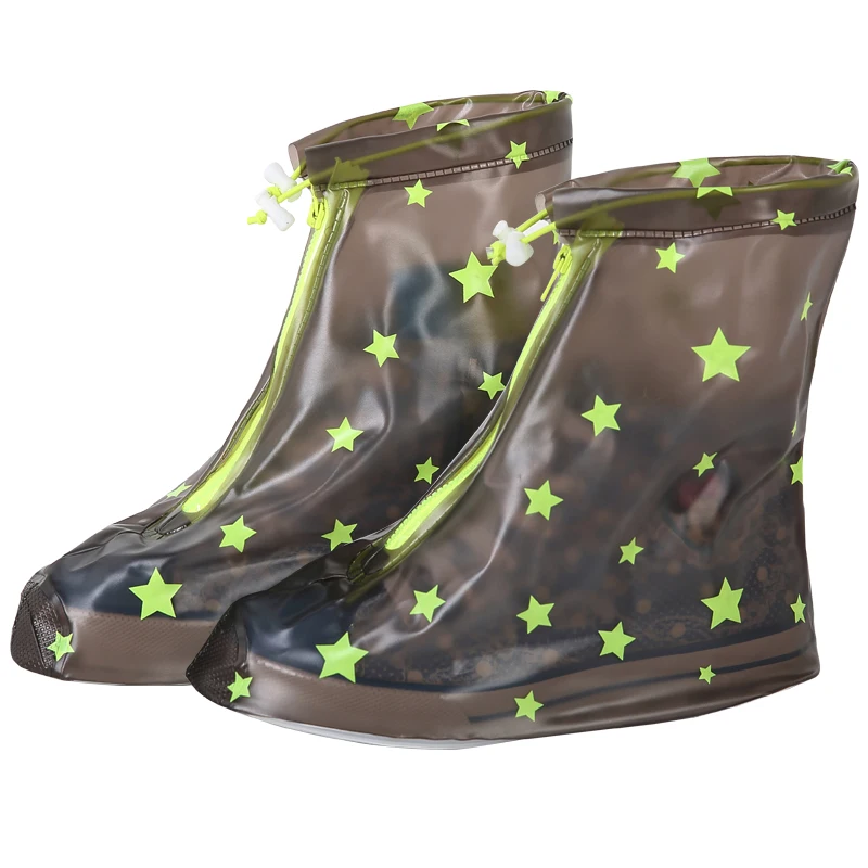 Yuding нескользящая обувь водонепроницаемый чехол от дождя на открытом воздухе обувь галоши Путешествия Дети Девочки Мальчики сапоги защита от дождя крышка
