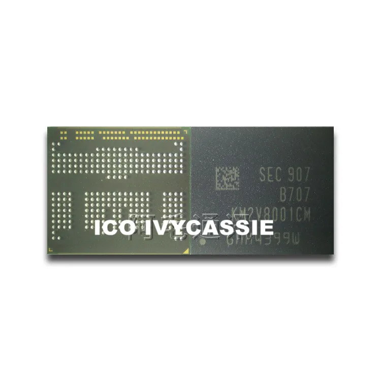 KM2V8001CM B707 EMMC EMCP UFS eMMC BGA ИС флэш памяти NAND чип спаянный шар|Интегральные схемы| |