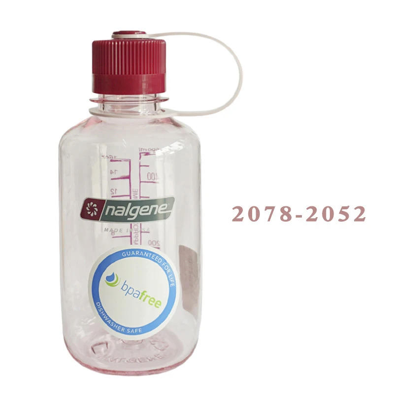 Nalgene Студенческая спортивная чашка для воды, Модная Портативная Герметичная Бутылка, пластиковый чайник, 500 мл, для пеших прогулок, велоспорта, путешествий - Цвет: 2078-2052
