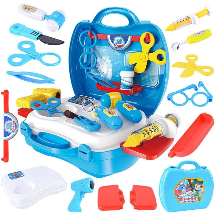 Детский игровой дом модель чемодана доктор набор для игрушек коробка для хранения мальчиков и девочек ручная игрушка подарок