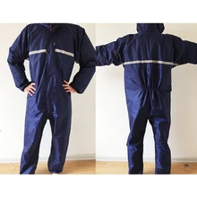 Водонепроницаемый соединенный плащи Светоотражающие комбинезоны Электрический мотоцикл Мода ветрозащитный плащ для мужчин и женщин дождевик