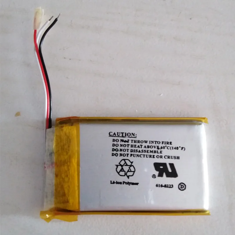 JESSQUE 330 мАч 616 0224 0223 MA107L аккумулятор для Apple iPod Nano 1 го поколения MP3 Гб 2 4 Аккумулятор