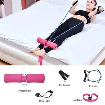 

Sit-up Bar set with Pull rope Arm Toner/Leg Exerciser Adjustable Sit Up Equipment,Perfect for Push Ups Sit Ups Muscle Training