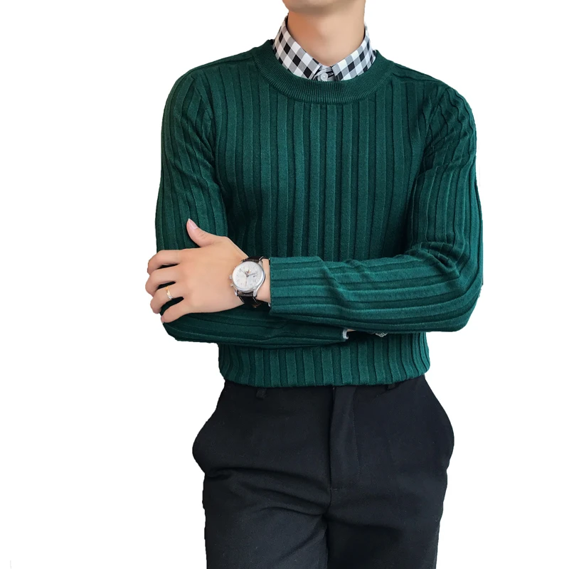 Nieuwe осень зима Heren Trui Truien повседневные O Hals Trui Джемперы Mannelijke Truien Топ Chandail Homme Voor Mannen