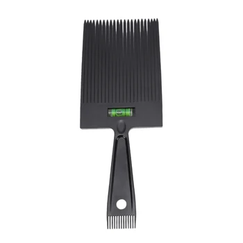 

Extra Big Flattopper Comb Large Wide Fork Flat Combs with Balance Ruler Flat Topper Styling Hair Brushes