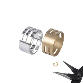 

Stainless Steel Jump Ring Open Closing Finger Rings Jewelry Making Tools