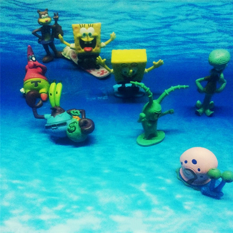 animated fish tank toy