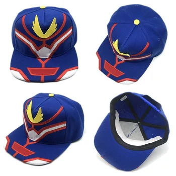 

Anime My Boku No Hero Academia Midoriya Izuku Deku Cosplay Costumes Headwear Hat Kid Adult Cotton Printing Baseball Cap Sun Gift