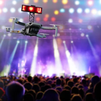 

USB Rechargeable ABS Graphic Display Wide Voltage Adjustable Brightness Drone Accessory LED Screen Board For DJI Mavic Mini