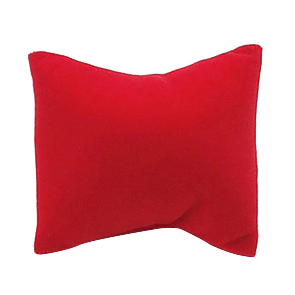 Velvet Jewelry Display Pillow 8x7cm Mini Cushion Holder For Precious Watches