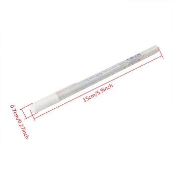 

1PC White Hook Liner Pens Signature Marker Black Paper Highlighter Reviser 0.8mm R9JA