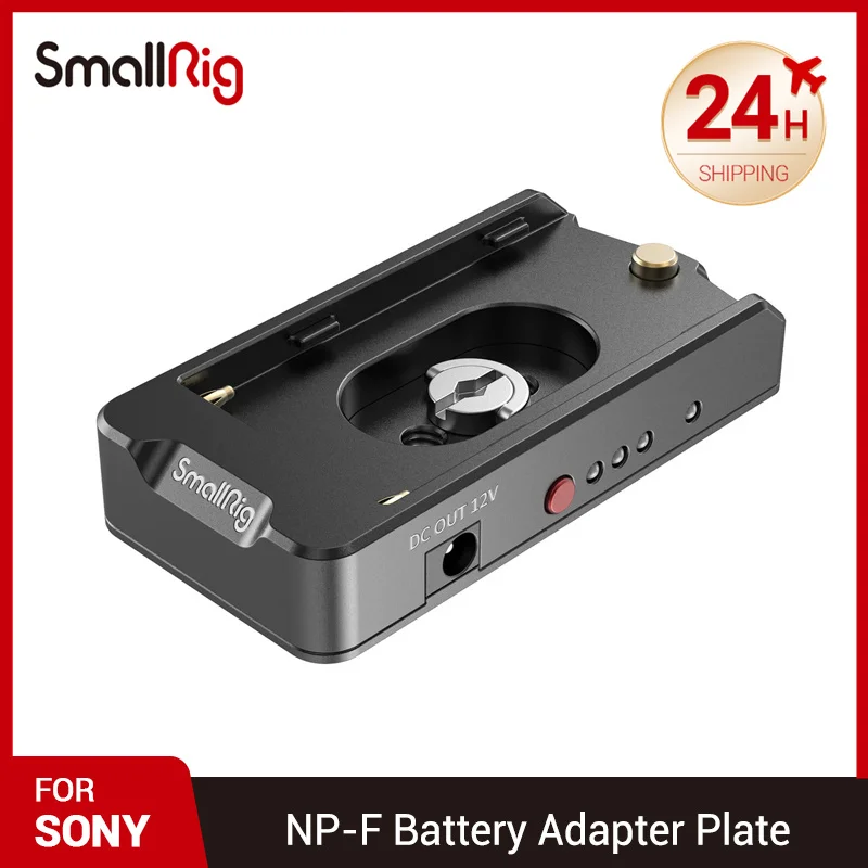 Зажим для DSLR-камеры SmallRig NP-F пластина адаптера аккумуляторов Sony EB2504 | Электроника
