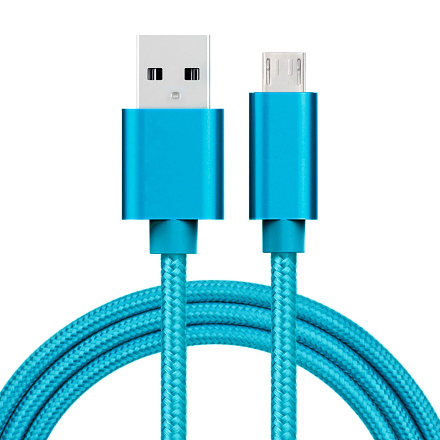 

2A Micro USB Cable Short Fast Charging Nylon USB Sync Data Cord Mobile Phone Android Adapter Charger Cable For Samsung D30