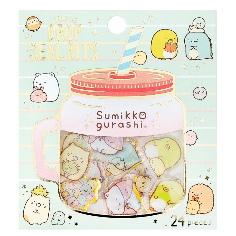 Rilakkuma Sumikko Gurashi прозрачный журнал декоративные наклейки Скрапбукинг палочка этикетка канцелярские наклейки для дневника, альбома