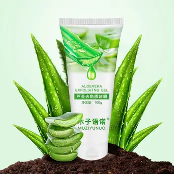 

80ml acid Deep Cleansing Gel Soft Organic Cream Scrub Face Exfoliating Cleaner Moisturizes Peeling Exfoliating Gel E1G8