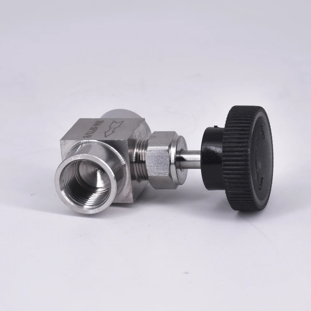 1/" 1/4" 3/" 1/2" BSP NPT гнездовой игольчатый кран 304 316 из нержавеющей стали с контролем потока вода, газ, масло, пропан 915 PSI